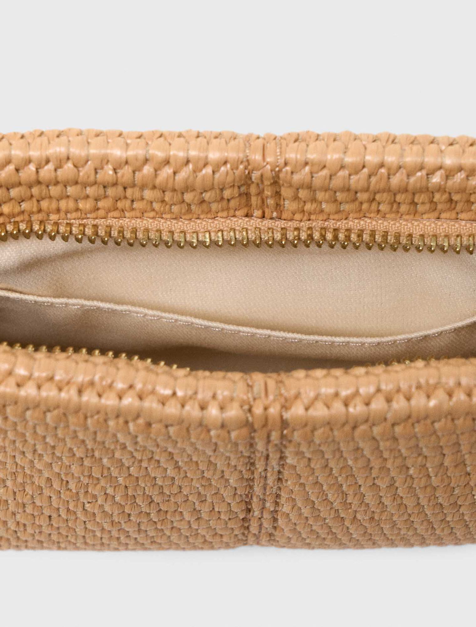 Pochette Miss M pouch effet naturel