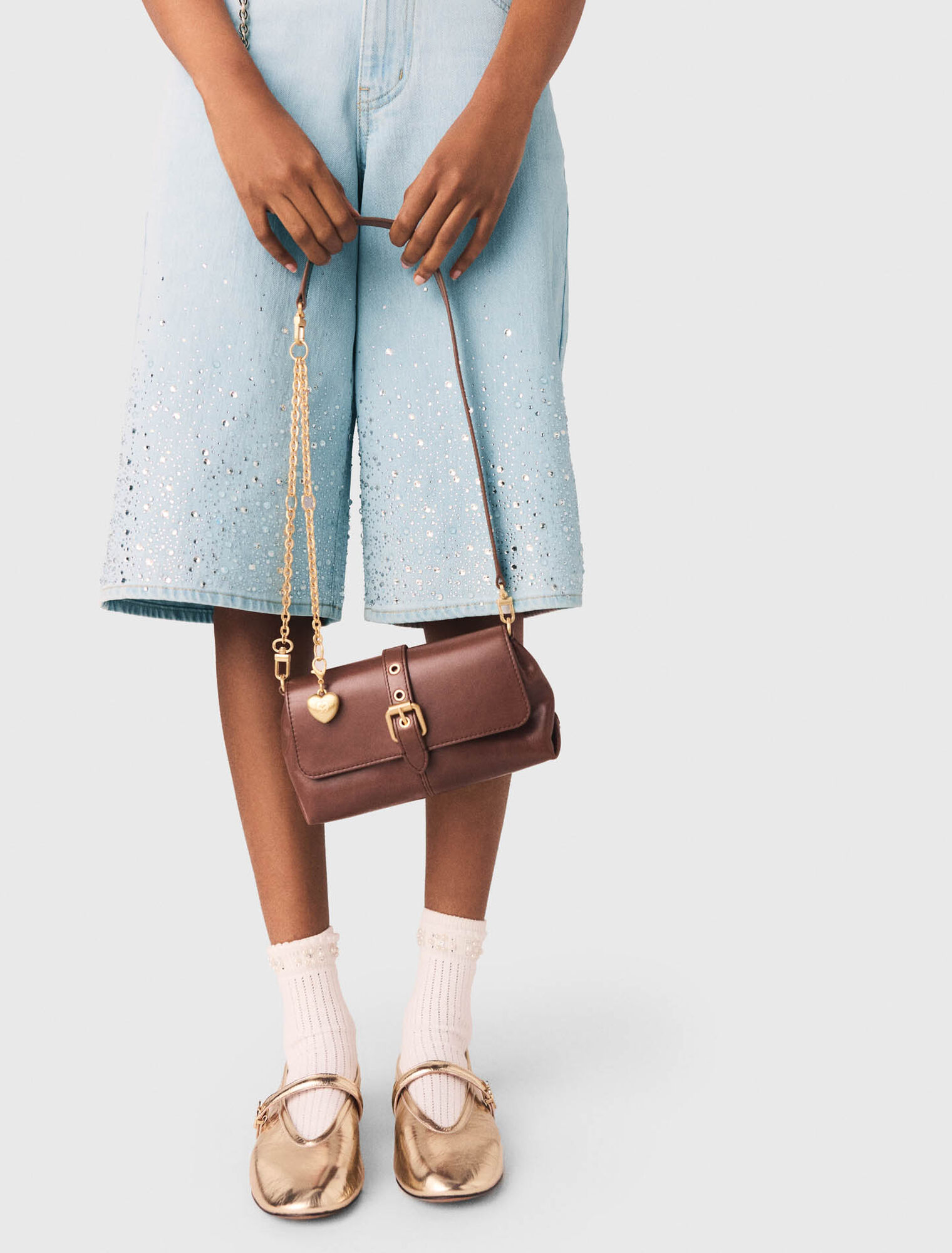 Miss M walk en cuir vintage