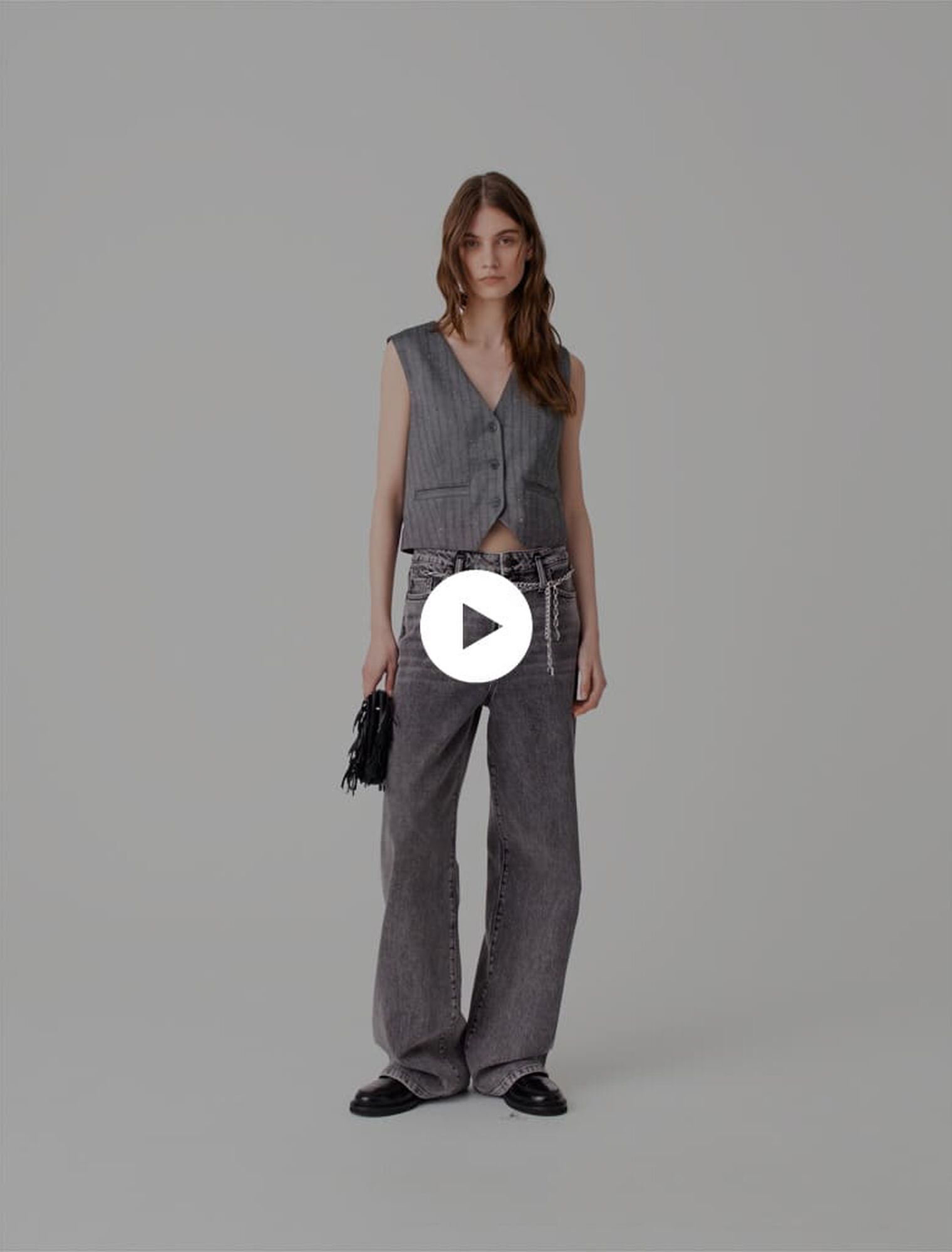 Veston de tailleur strass&eacute;