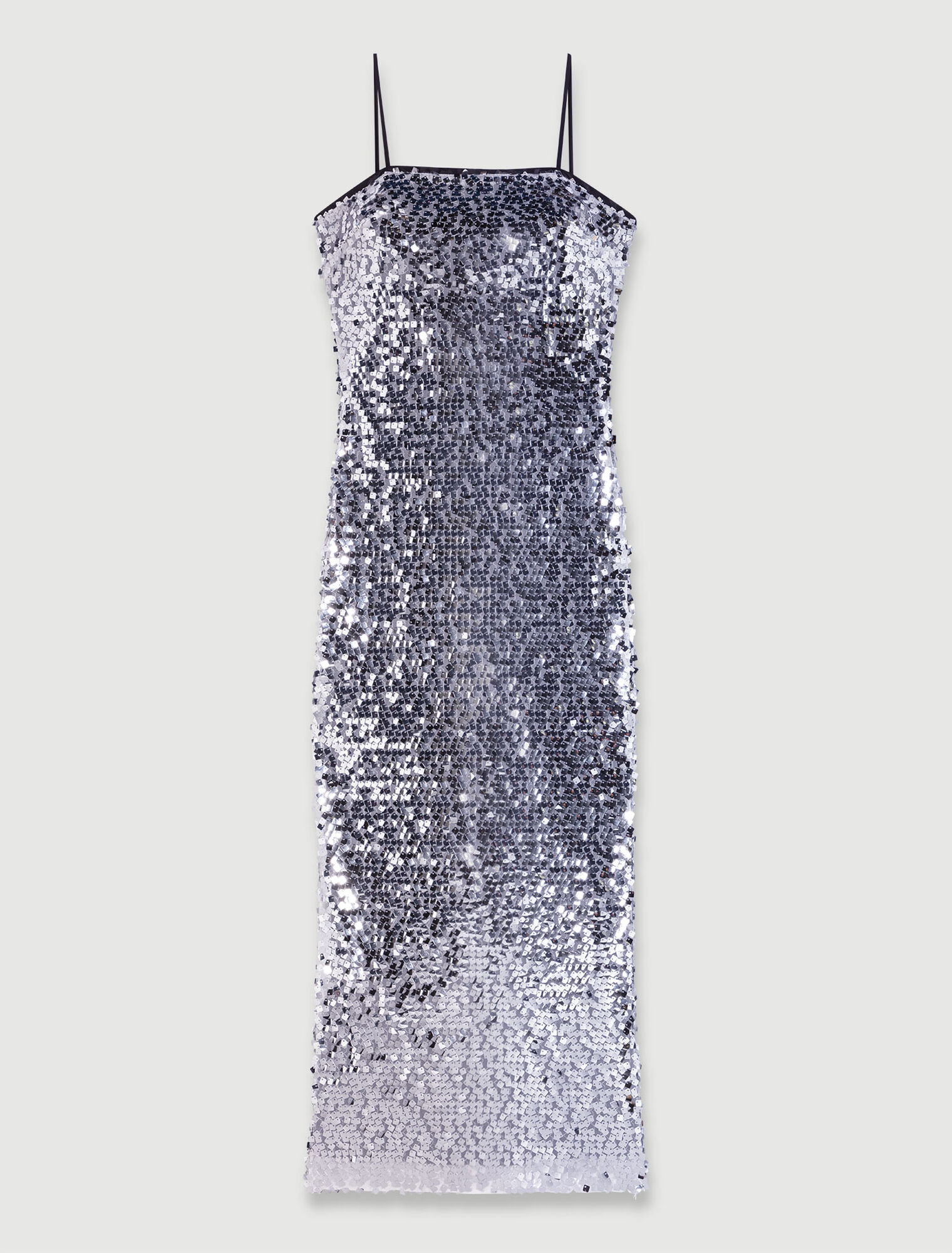 Robe longue à sequins
