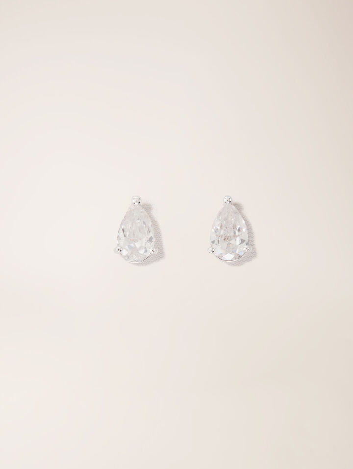 Petites boucles d'oreilles strass
