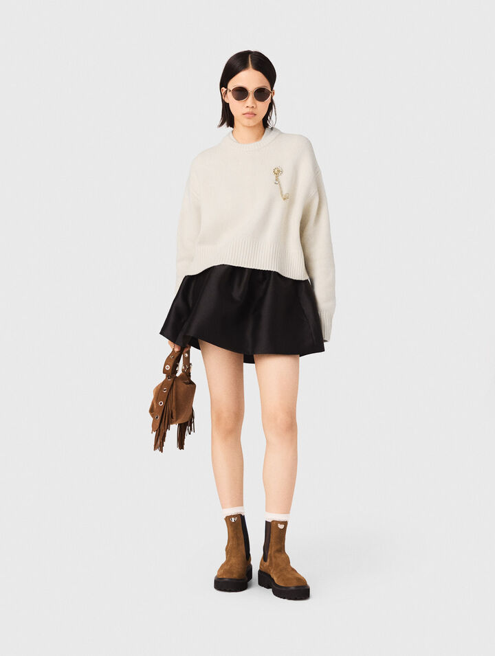 Bottine chelsea en su&egrave;de