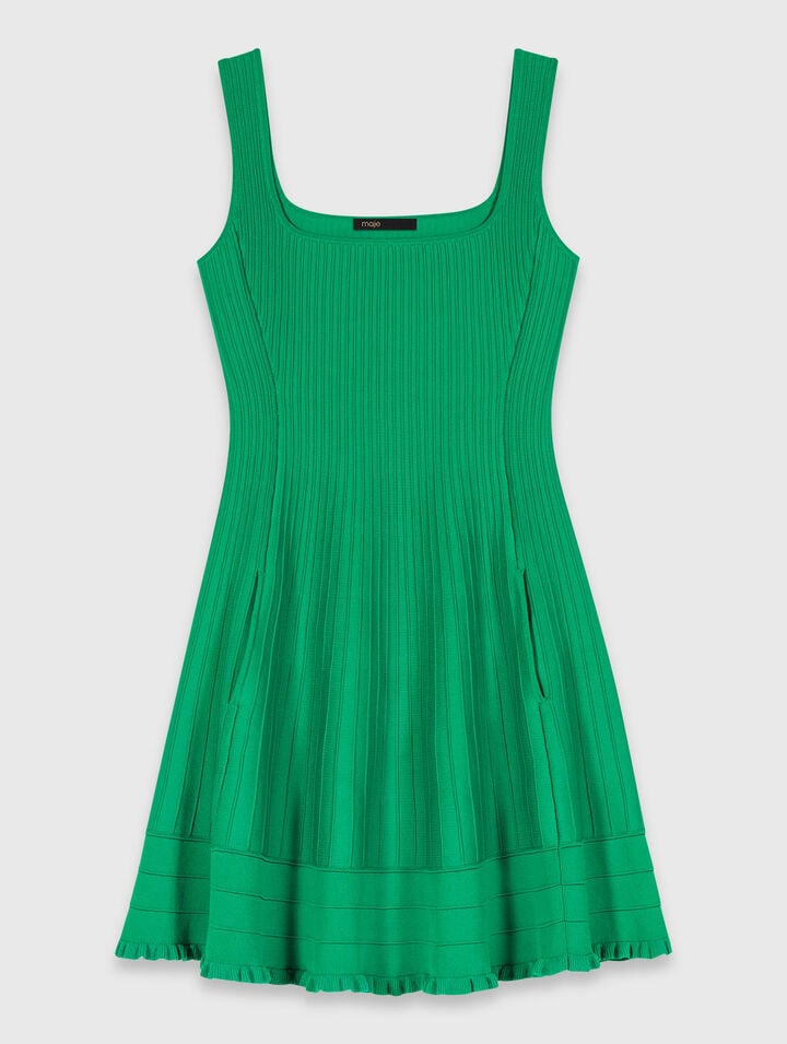 Robe patineuse en  maille