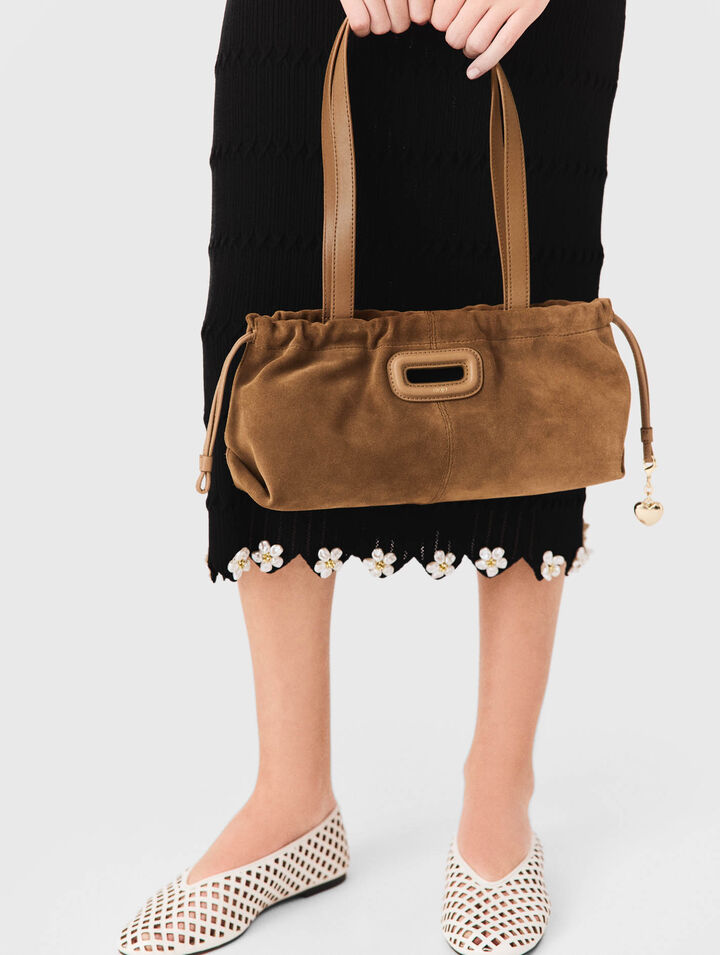 Suede Milpli Gazette bag