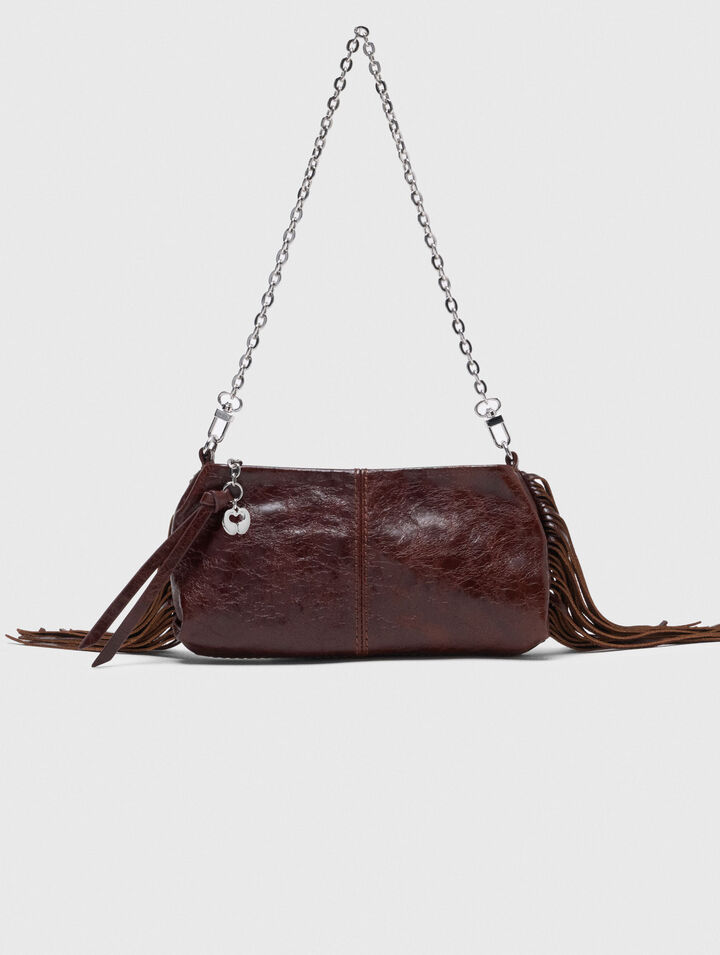 Pochette Miss M pouch en cuir vernis