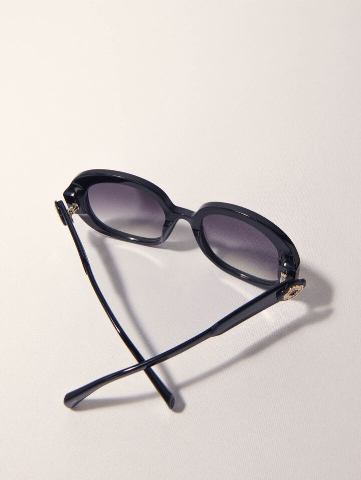 Lunettes rondes en acétate