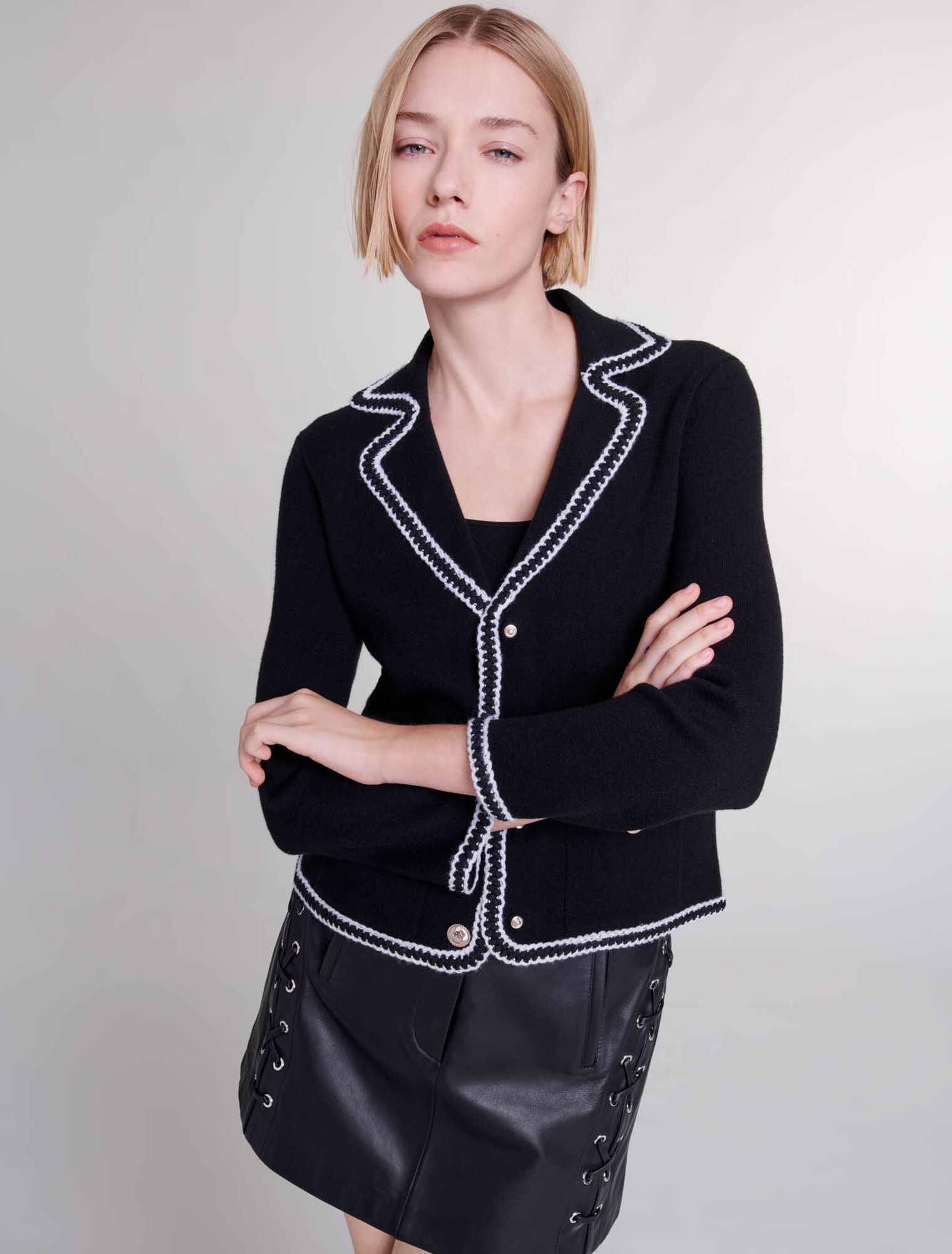 Cardigan en maille