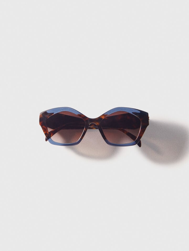 Acetate cat-eye glasses