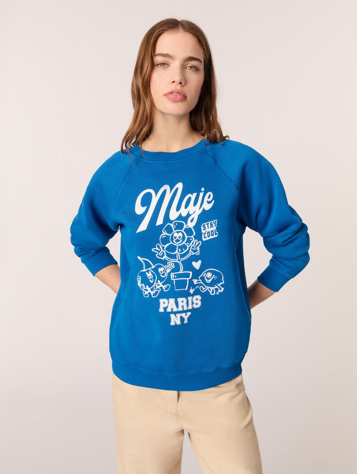 Sweatshirt Maje Paris