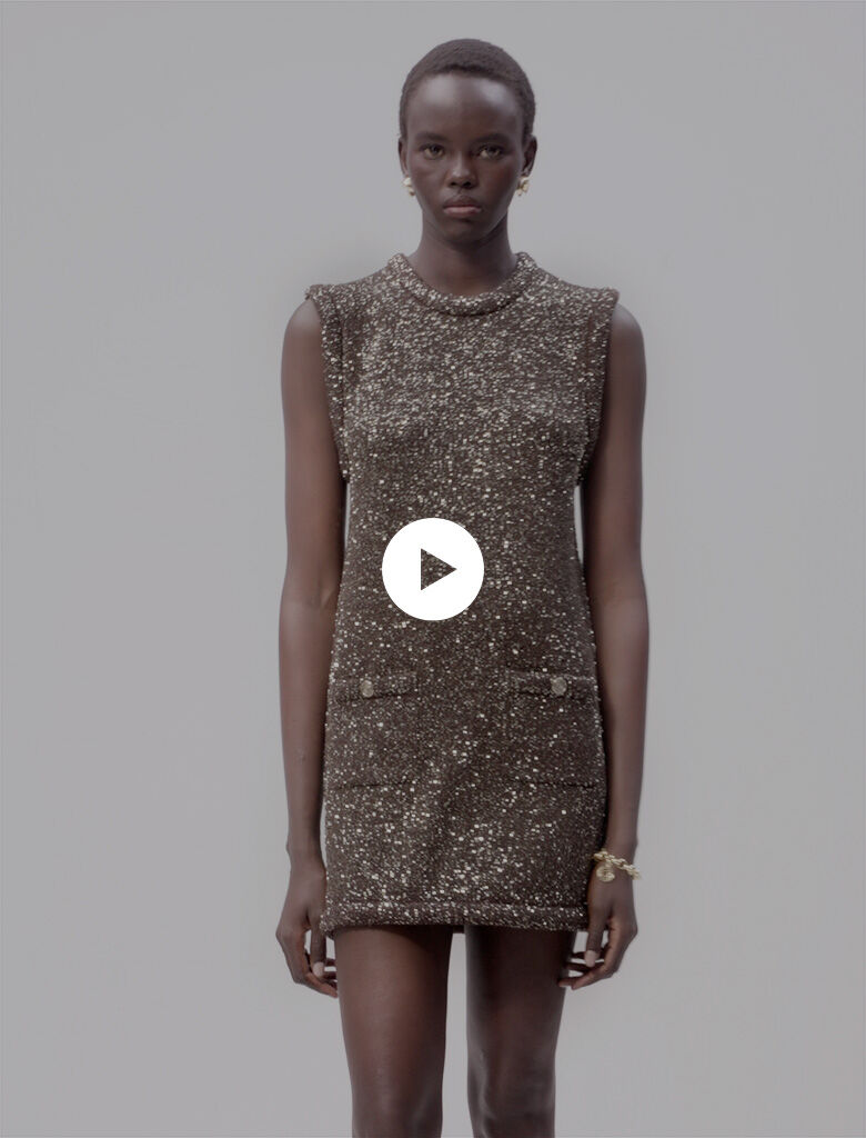 Robe maje sequins hot sale