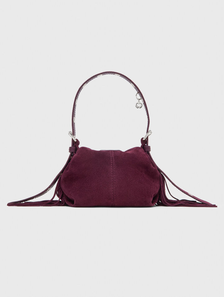 Miss M micro suede bag