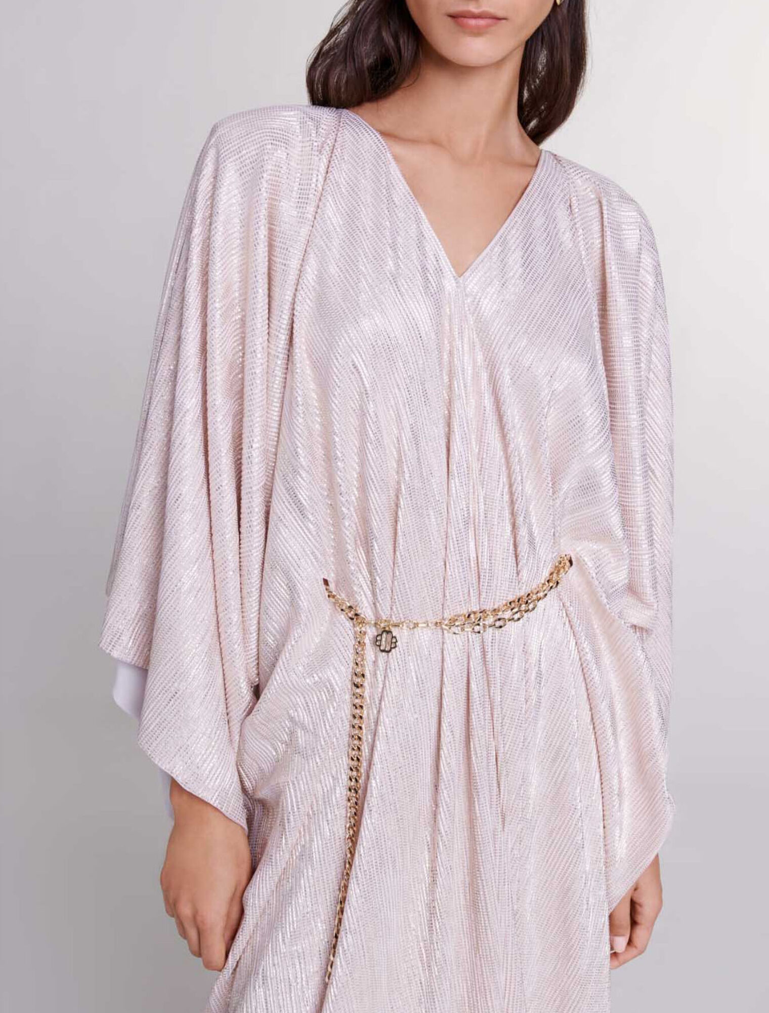 Belted maxi dress