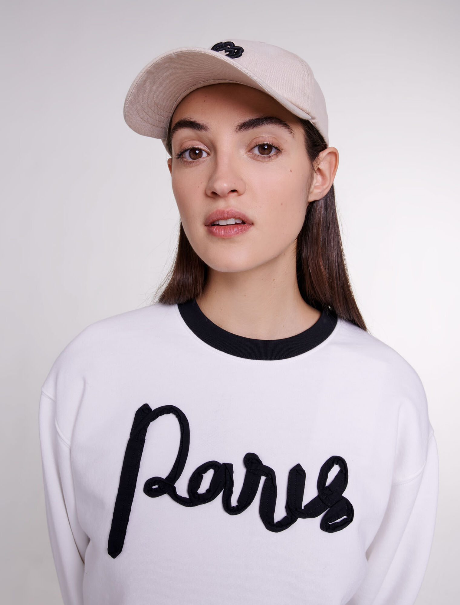 Cropped sweatshirt