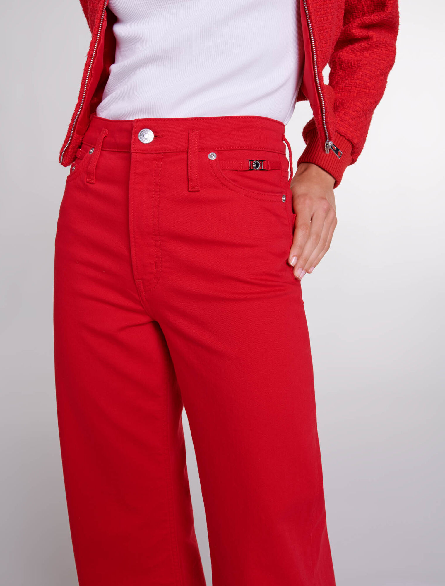 Jean large en denim
