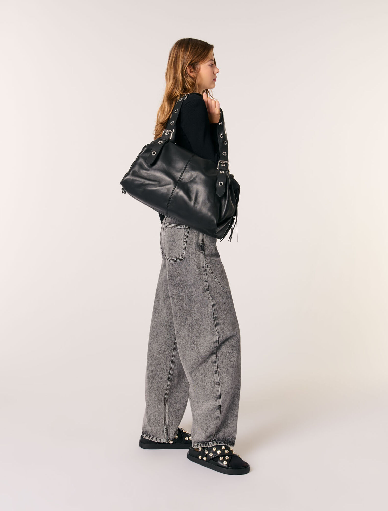 Sac Miss M XL en cuir lisse