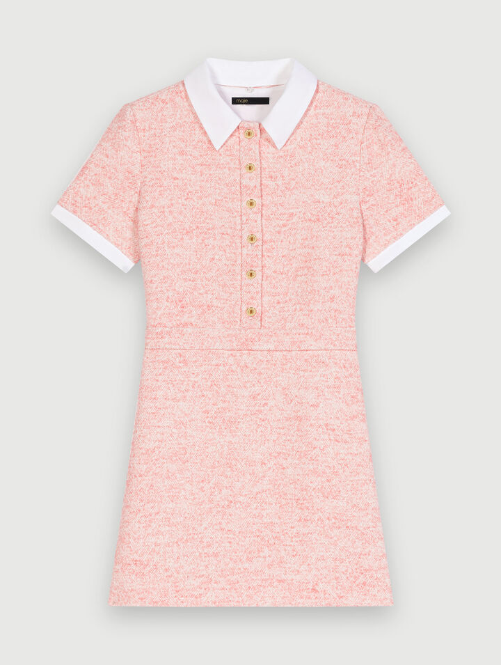 Robe tailleur rose
