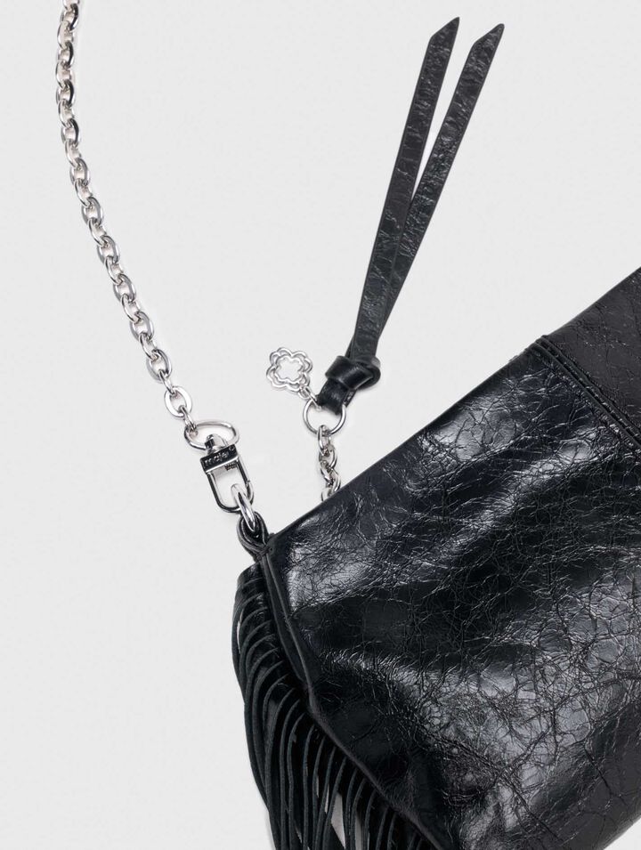 Patent leather Miss M clutch bag