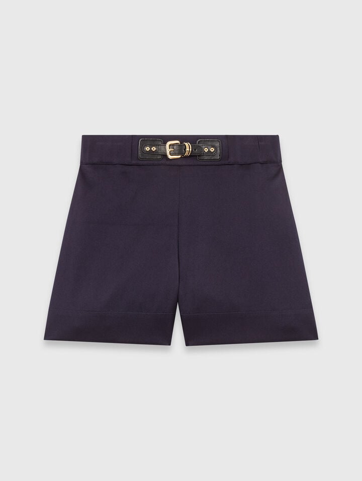 Satin-effect shorts