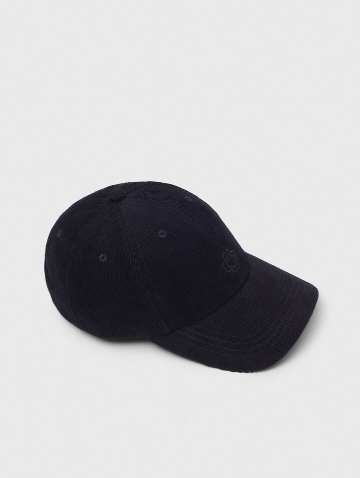 Corduroy cap