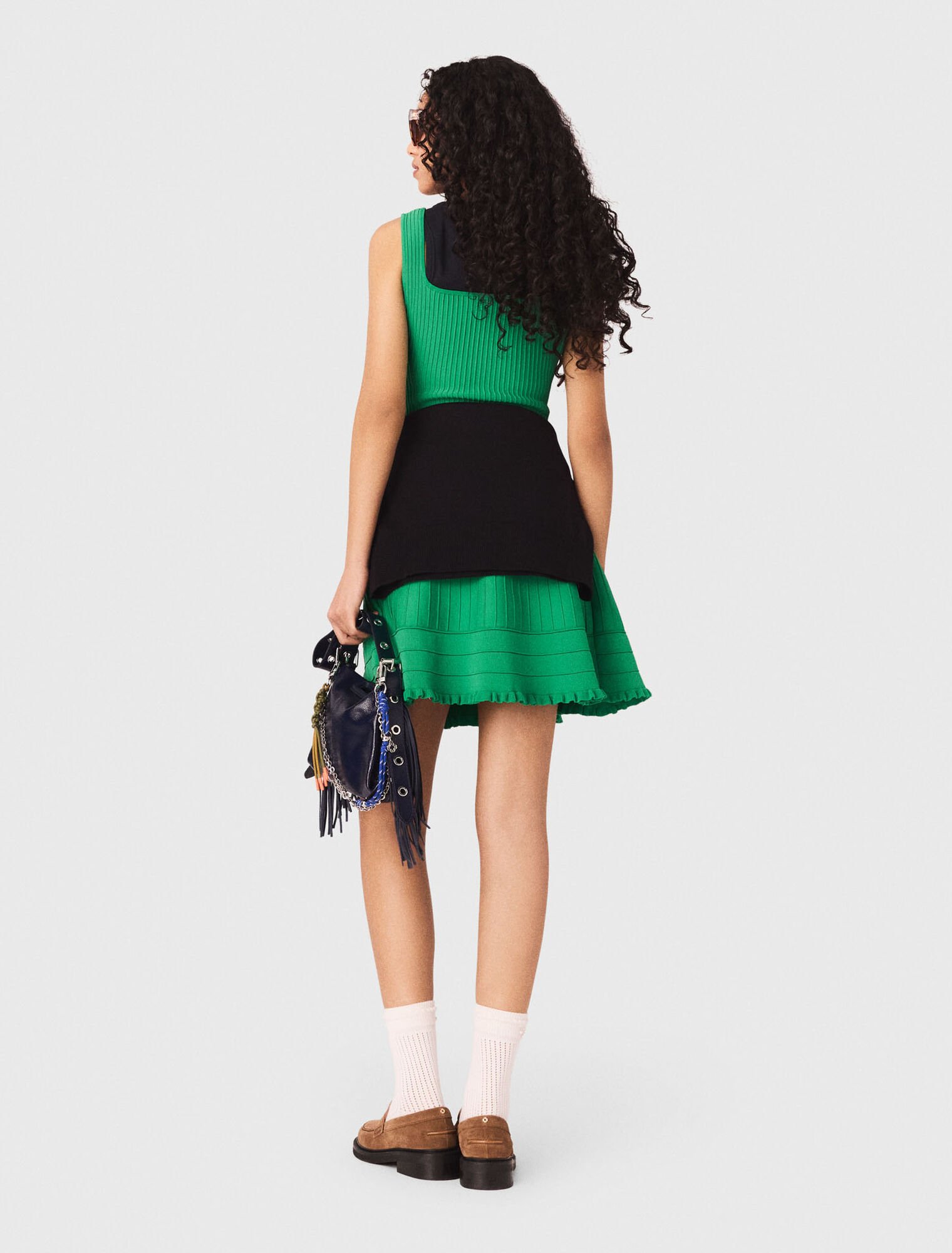 Robe patineuse en  maille