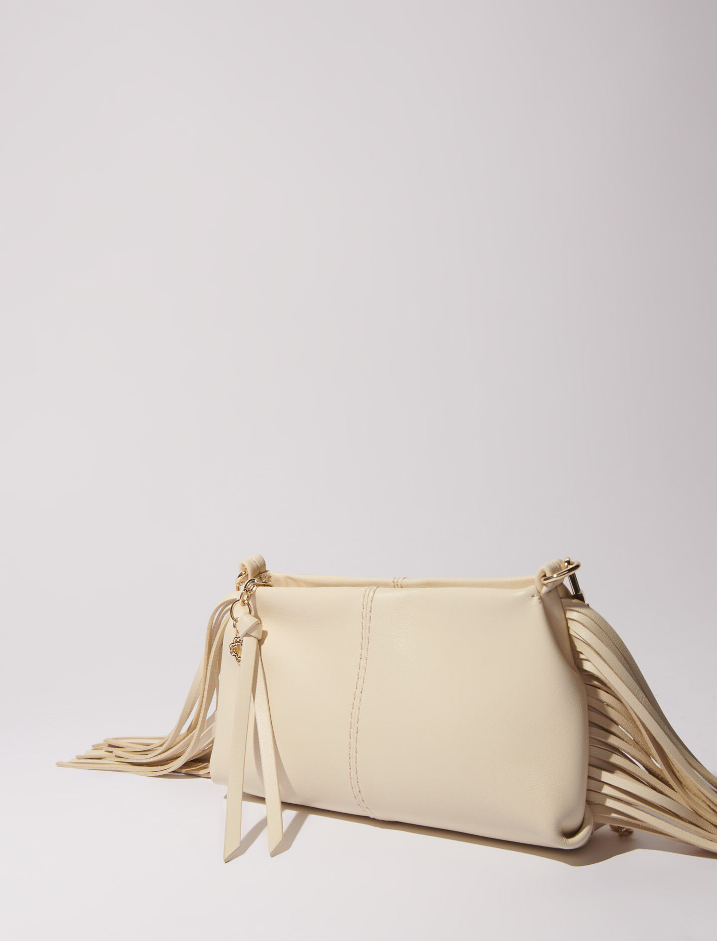 Pochette Miss M pouch en cuir lisse Miss M Pouch Maje