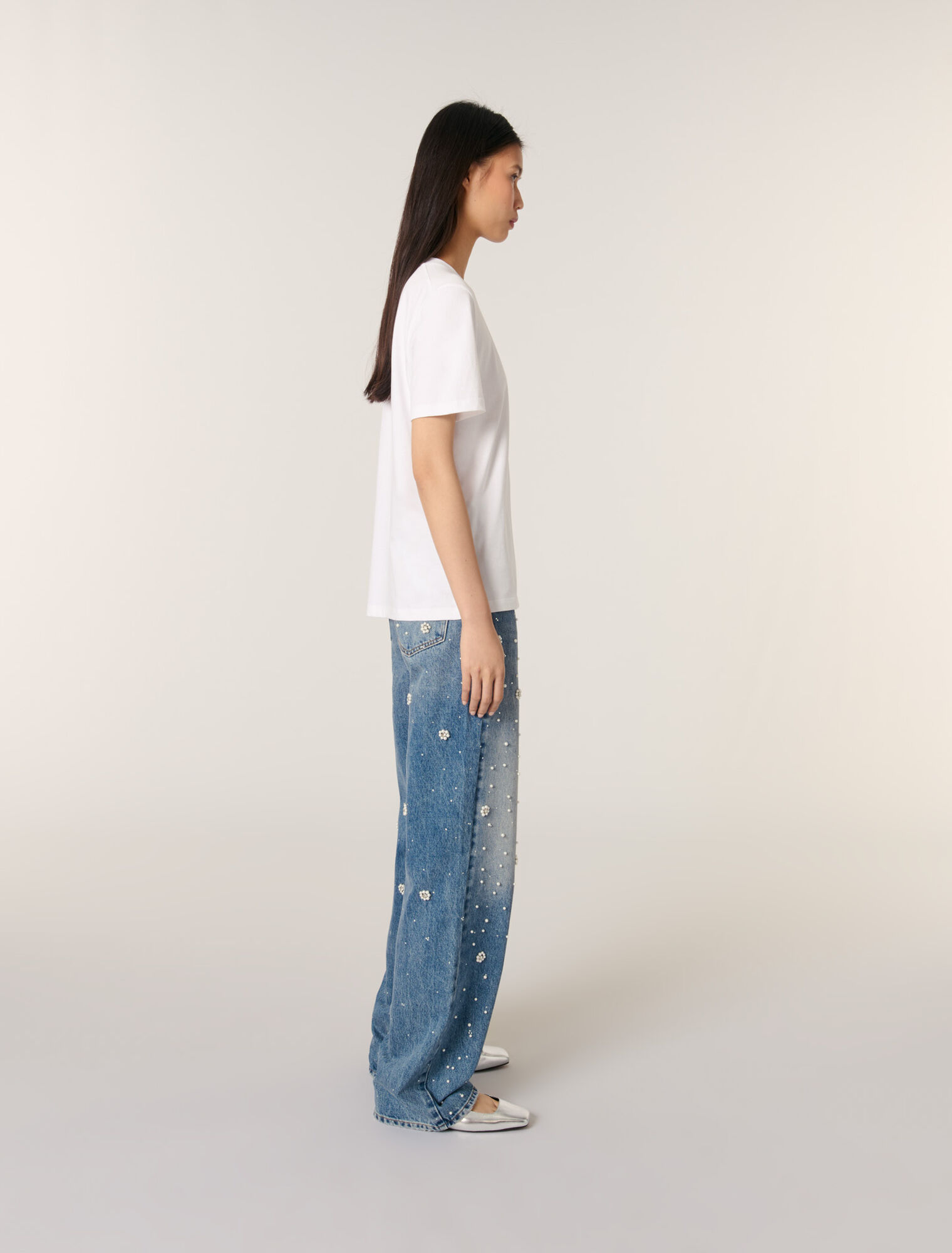 Embroidered T-shirt