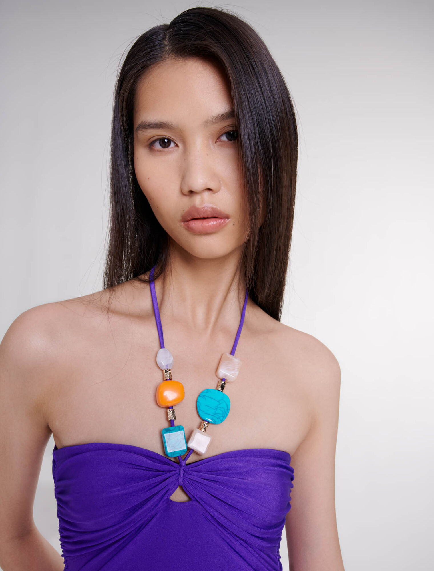 Maillot de bain 1 pièce avec bijoux