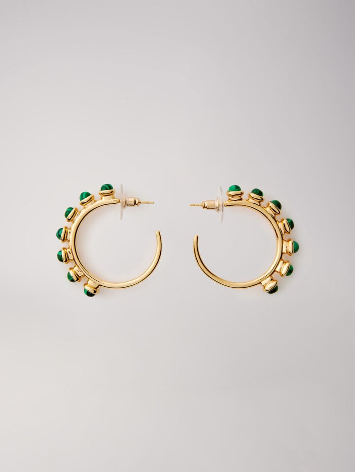 Boucles en pierres naturelles