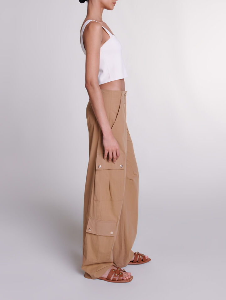 Pantalon cargo à poches