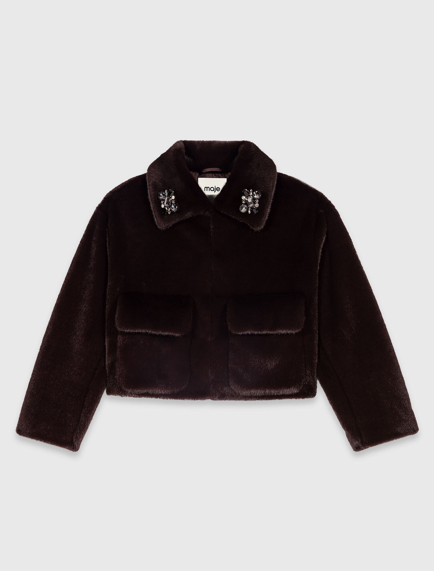 Short faux fur jacket