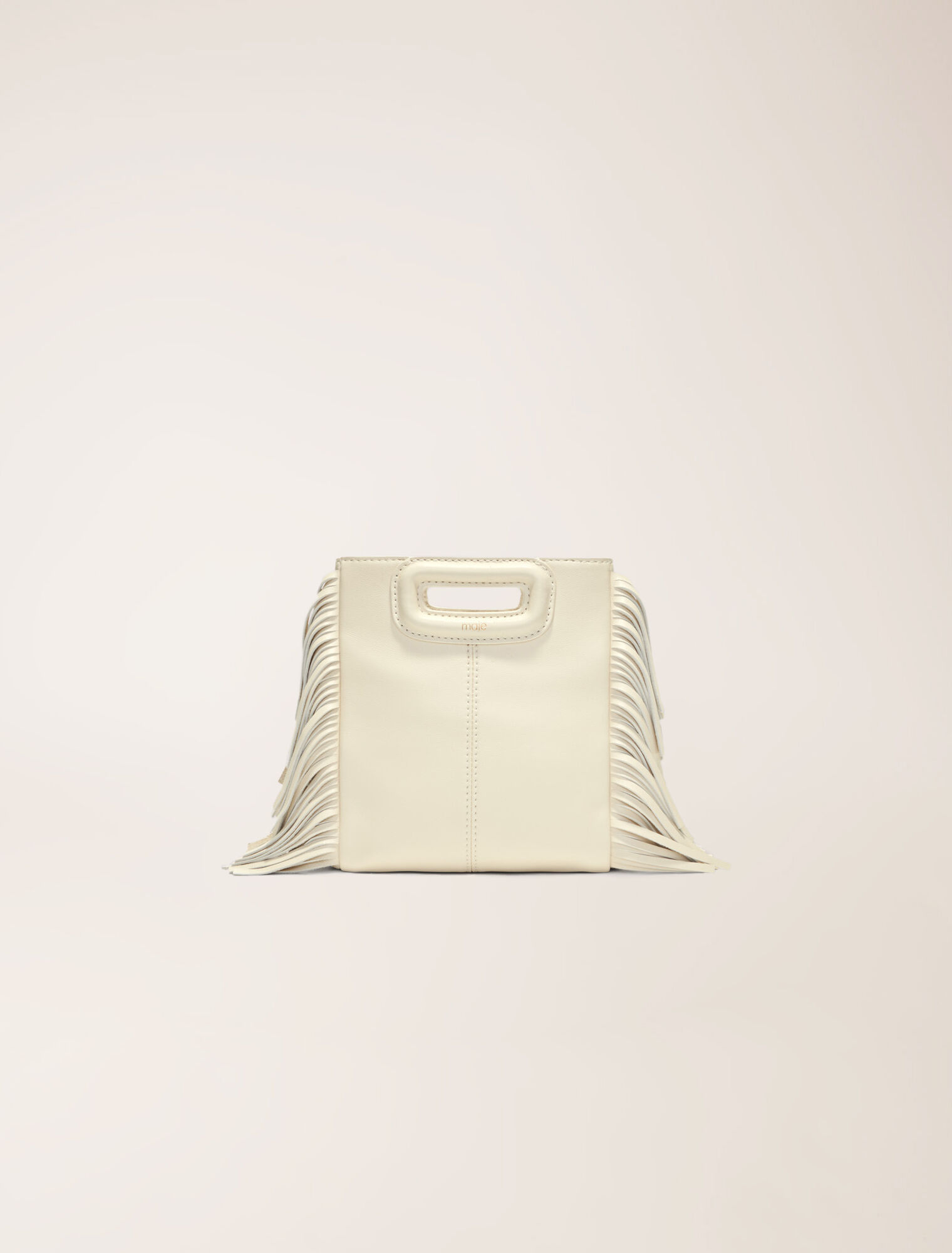 Sac M mini en cuir lisse