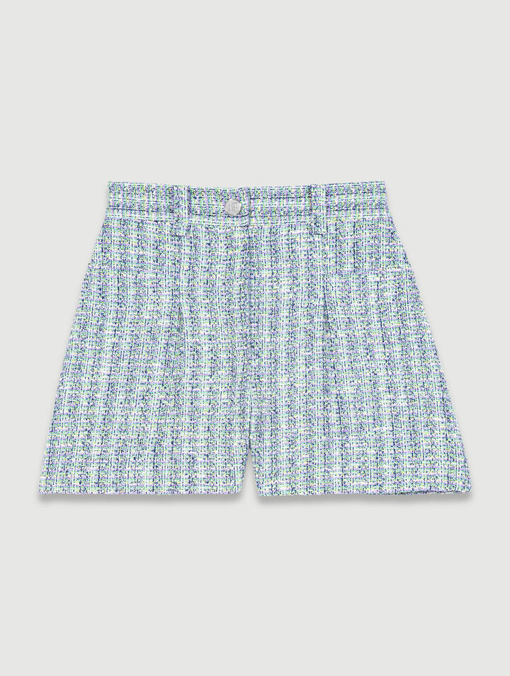 Short en tweed