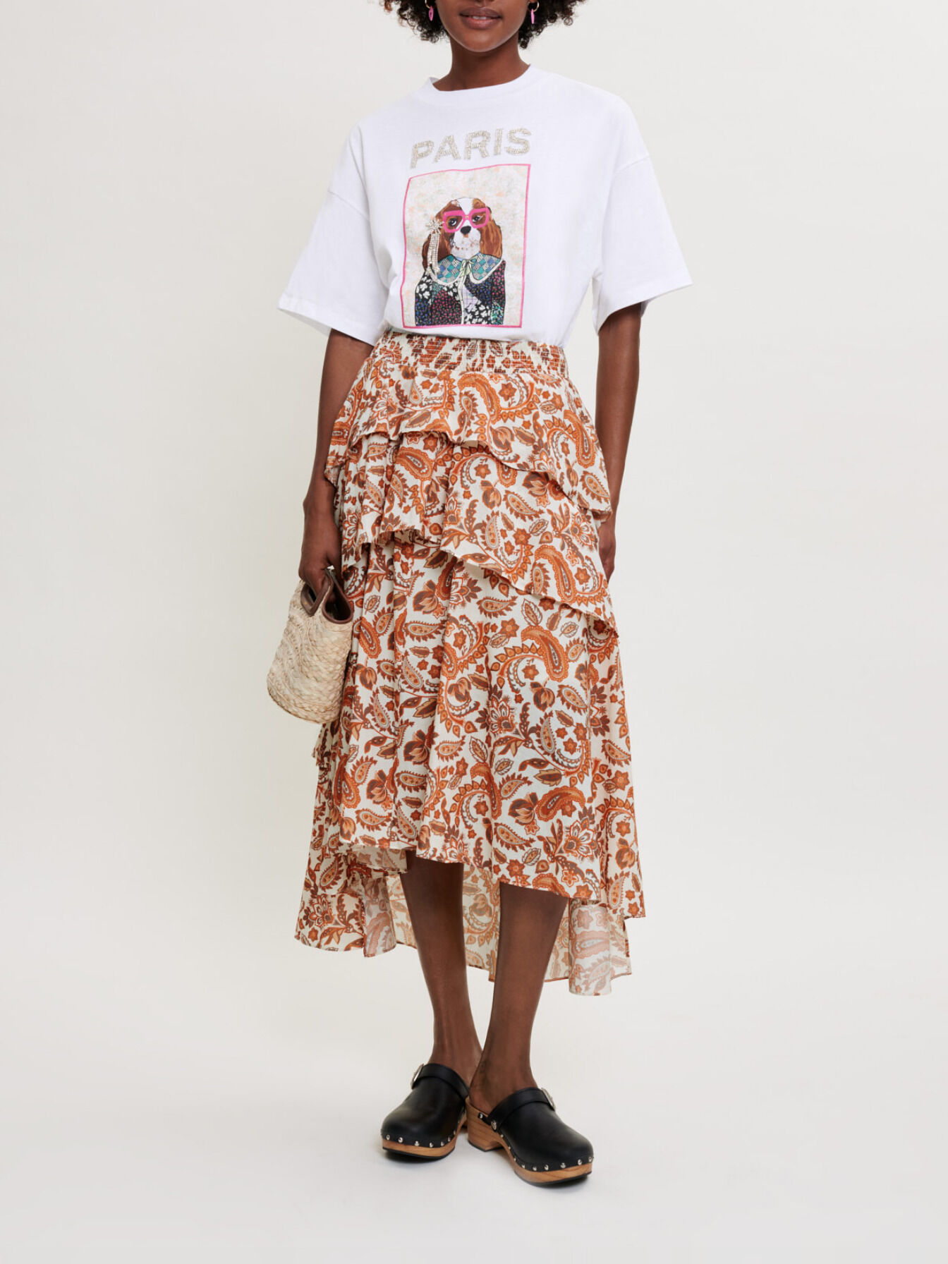 Jupon voile de coton shop