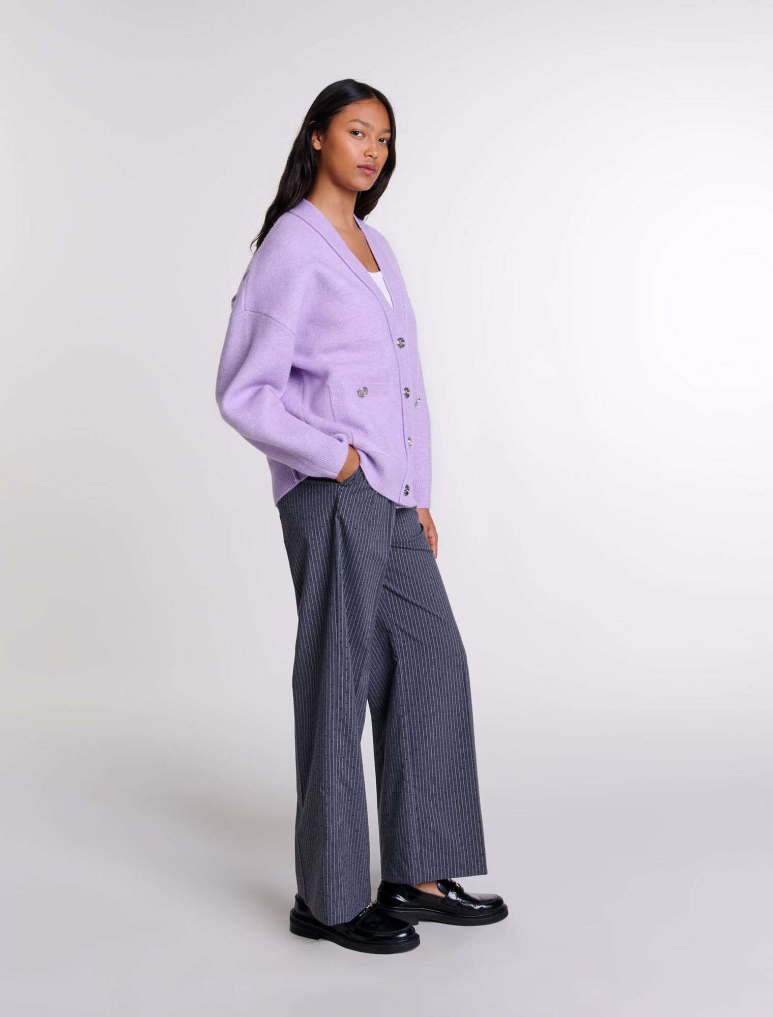 Longline cardigan