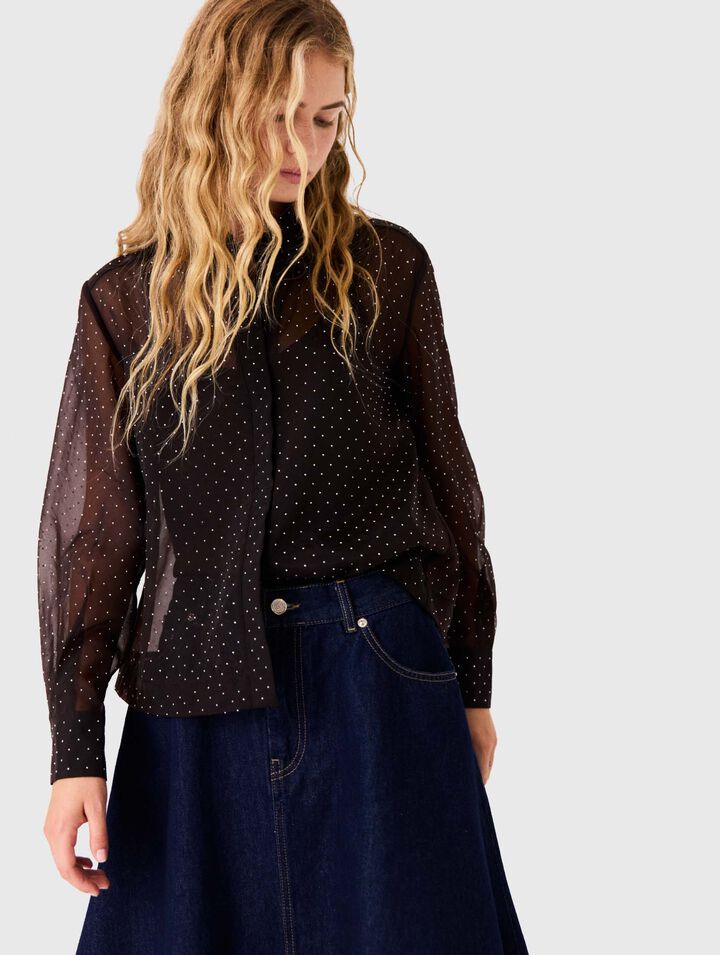 Rhinestone shirt