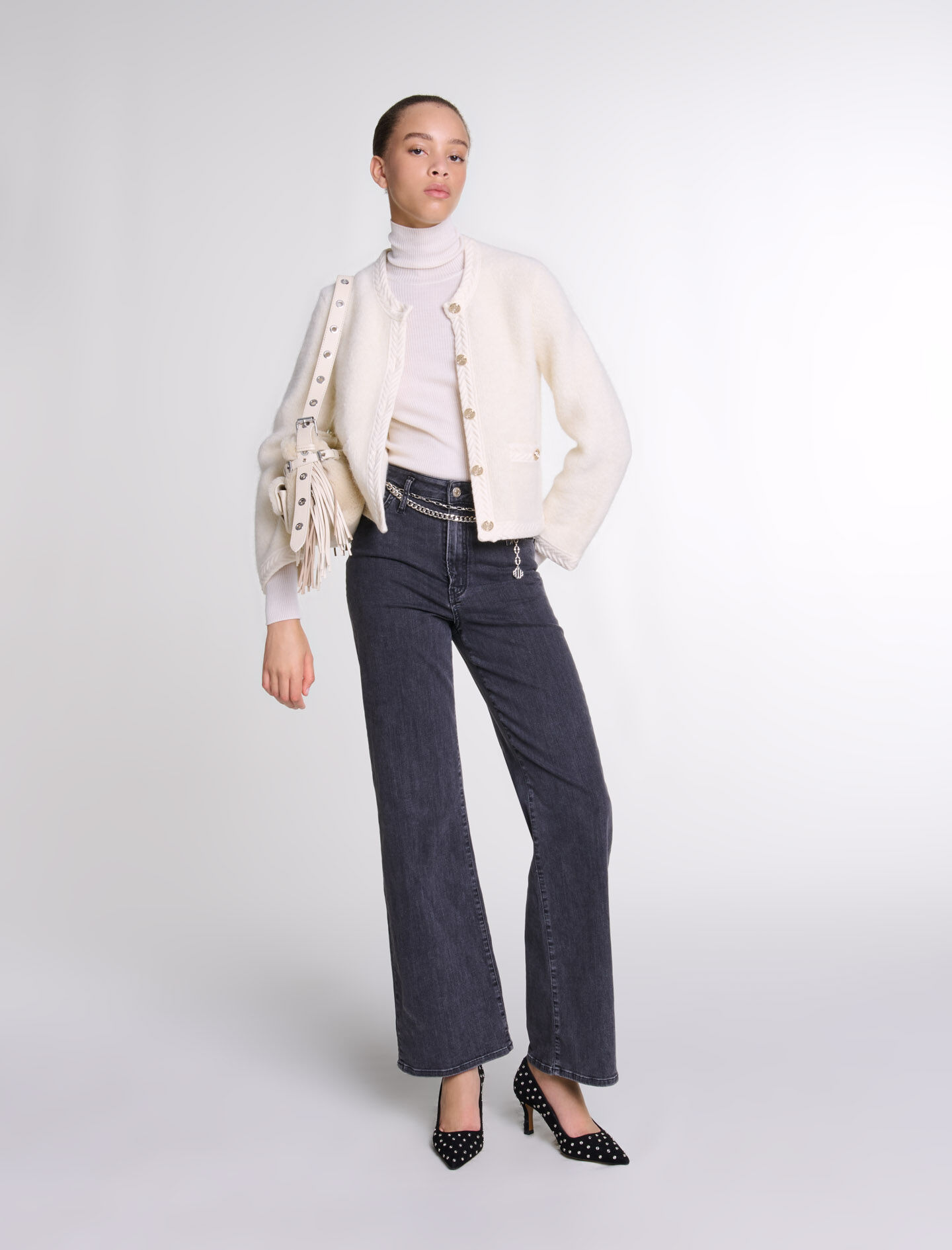 Women s Pullovers Cardigans Maje