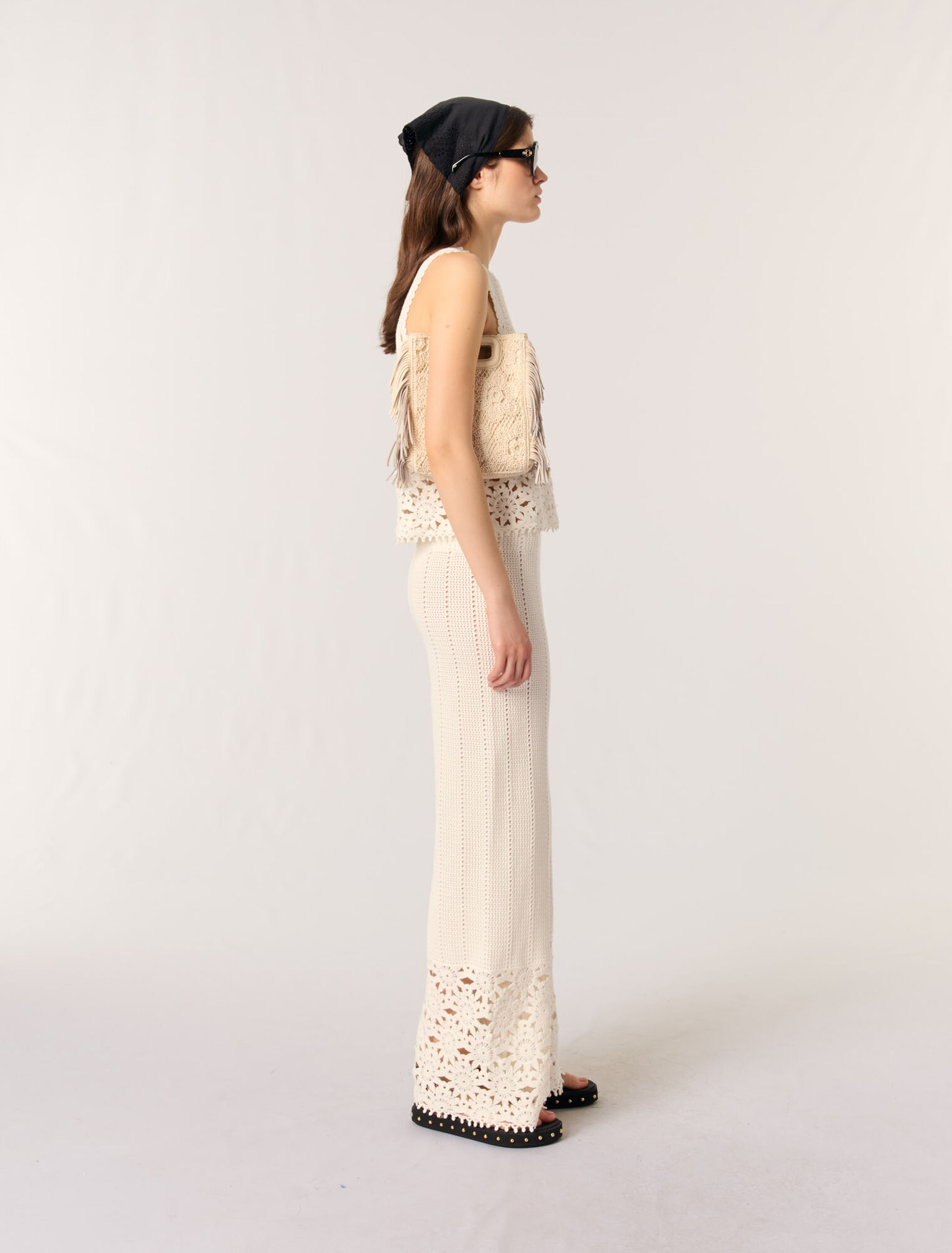 Crochet vest top