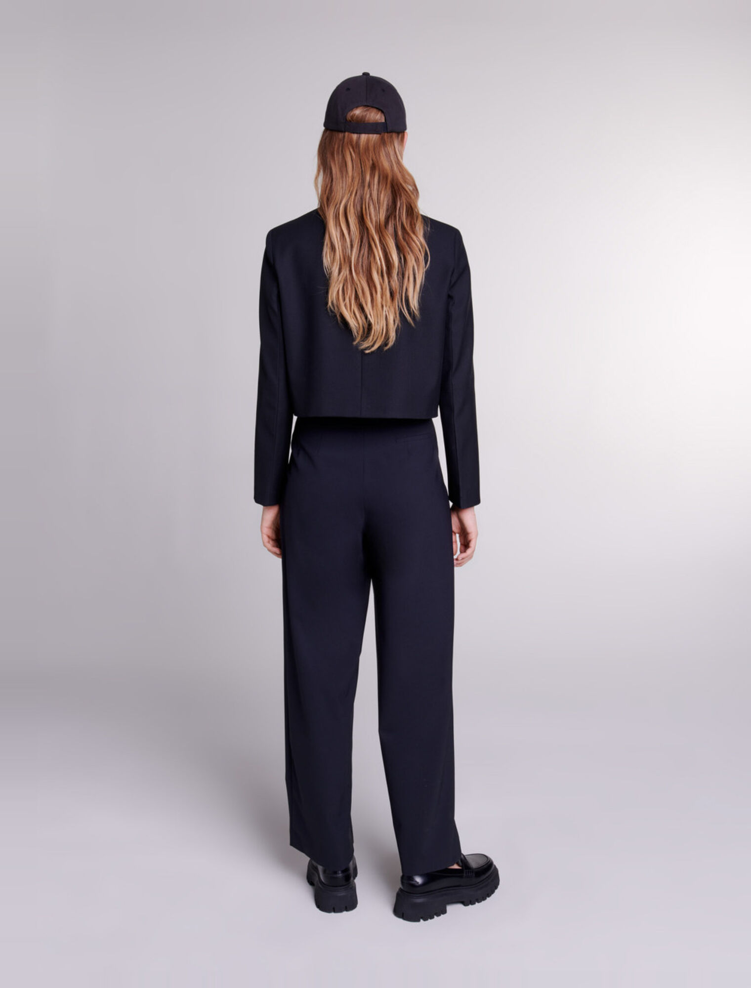 Veste courte droite