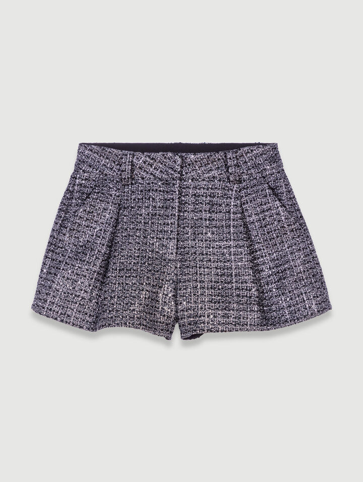 Short en tweed