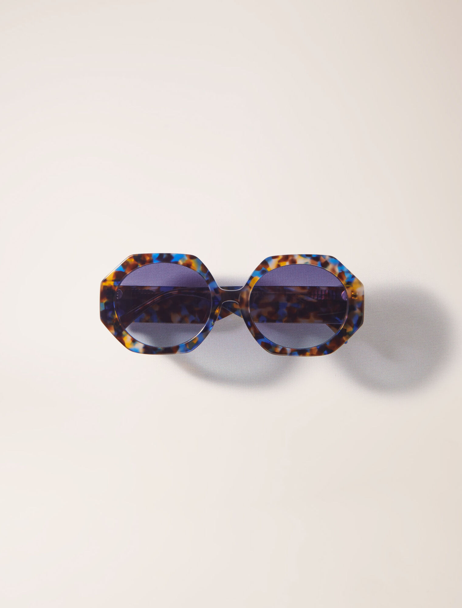 Lunettes rondes en acétate écaille