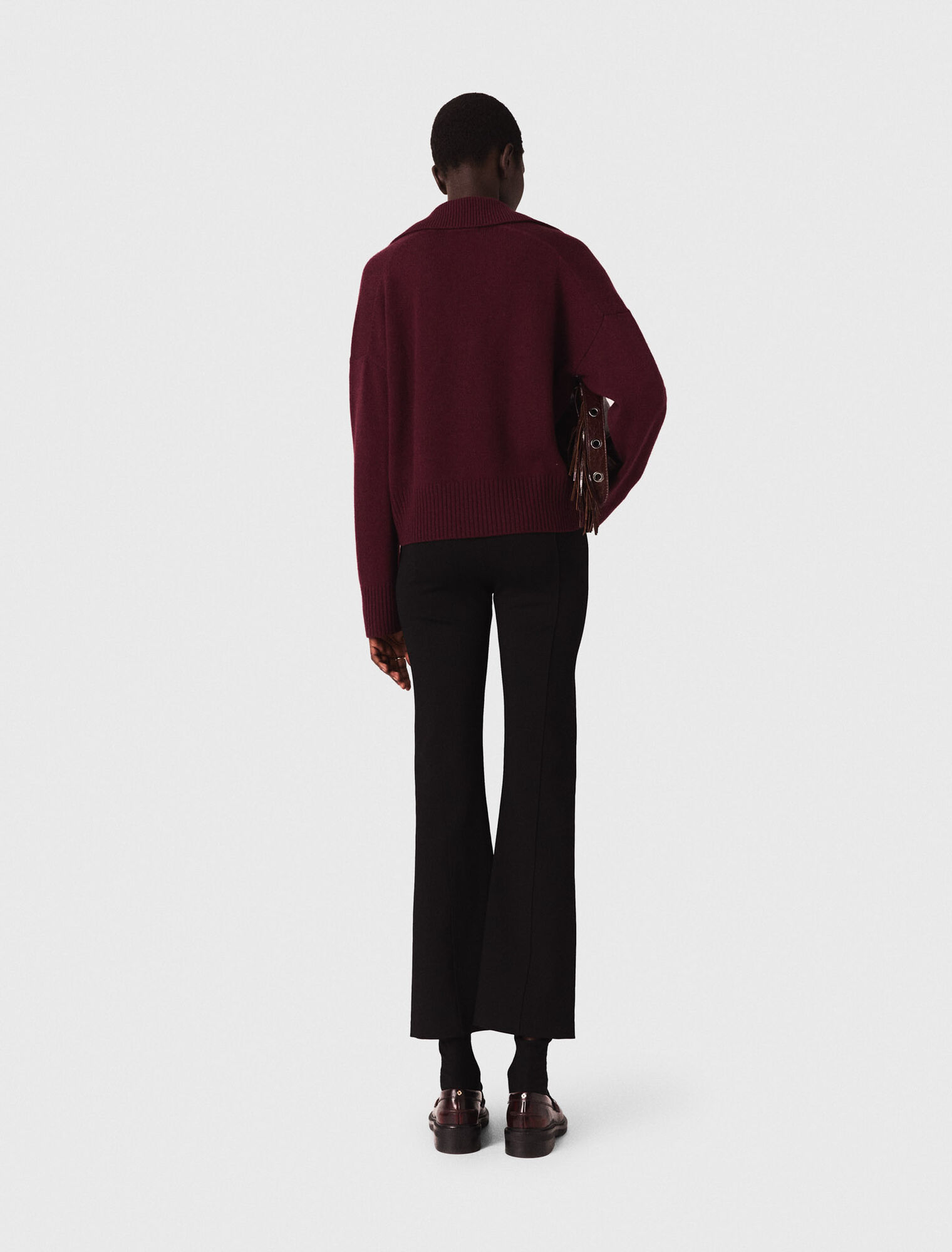 Slit trousers
