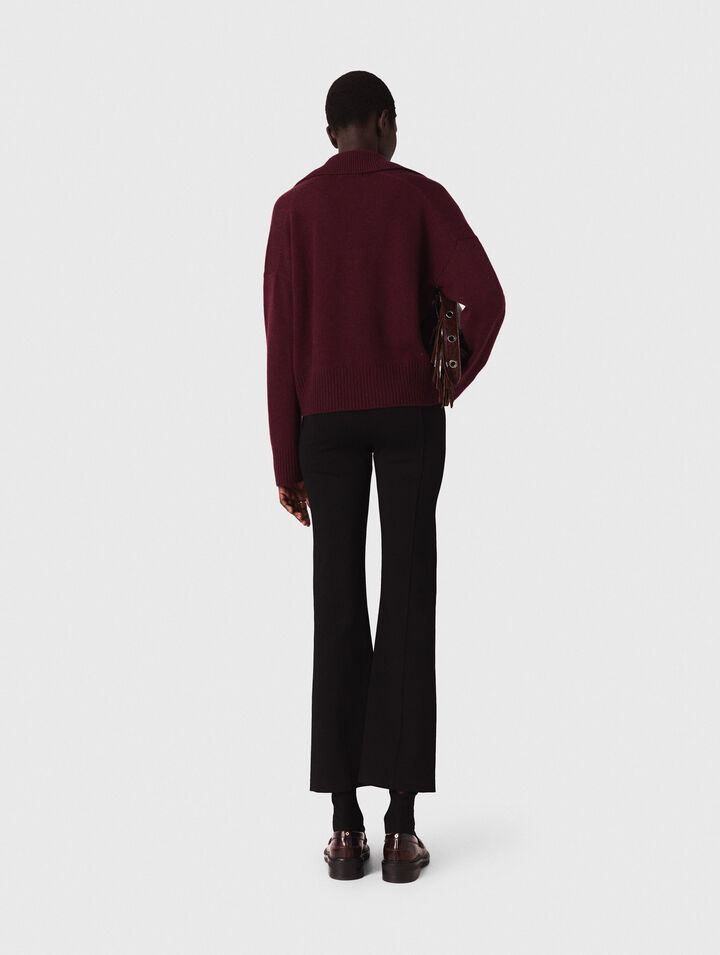 Pantalon fendu