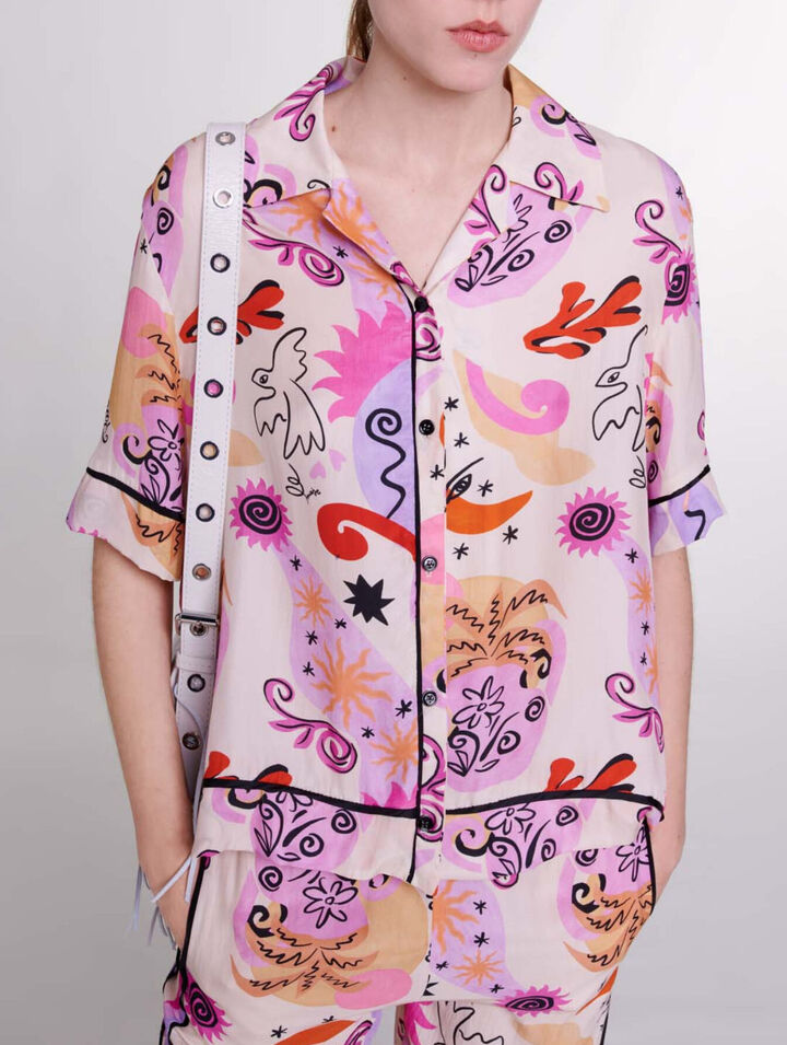 Chemise en soie