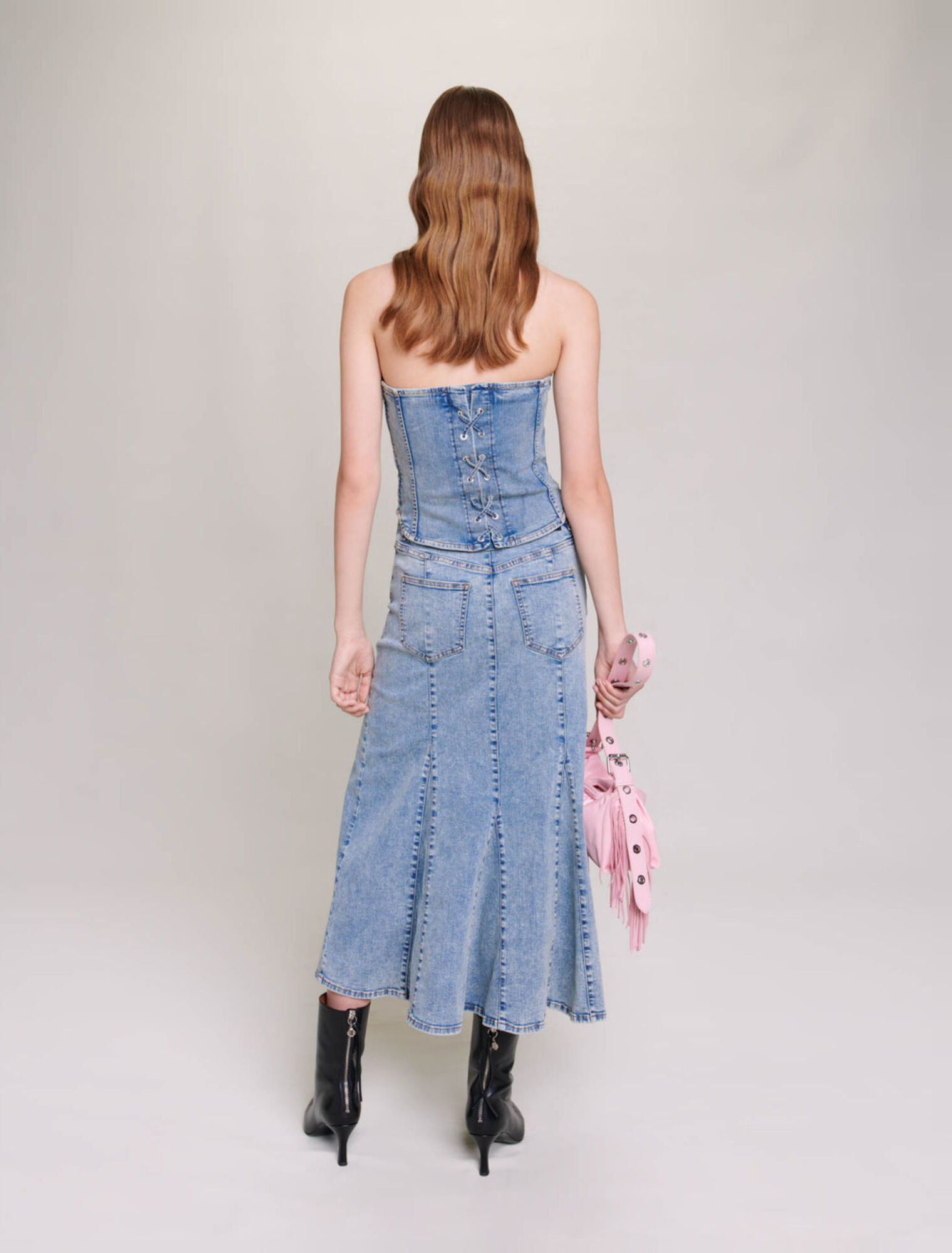 Bustier en jean