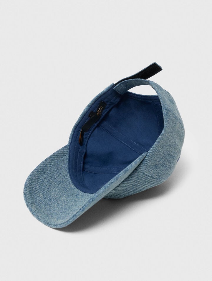 Casquette en denim