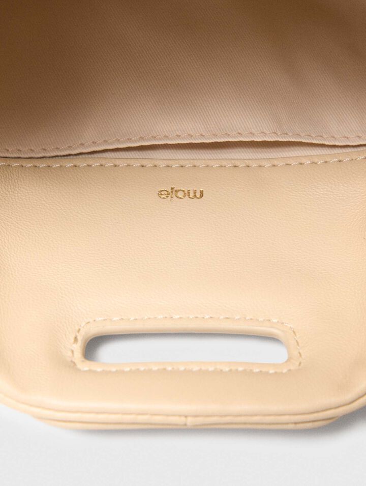 Sac Miss M mini en cuir lisse