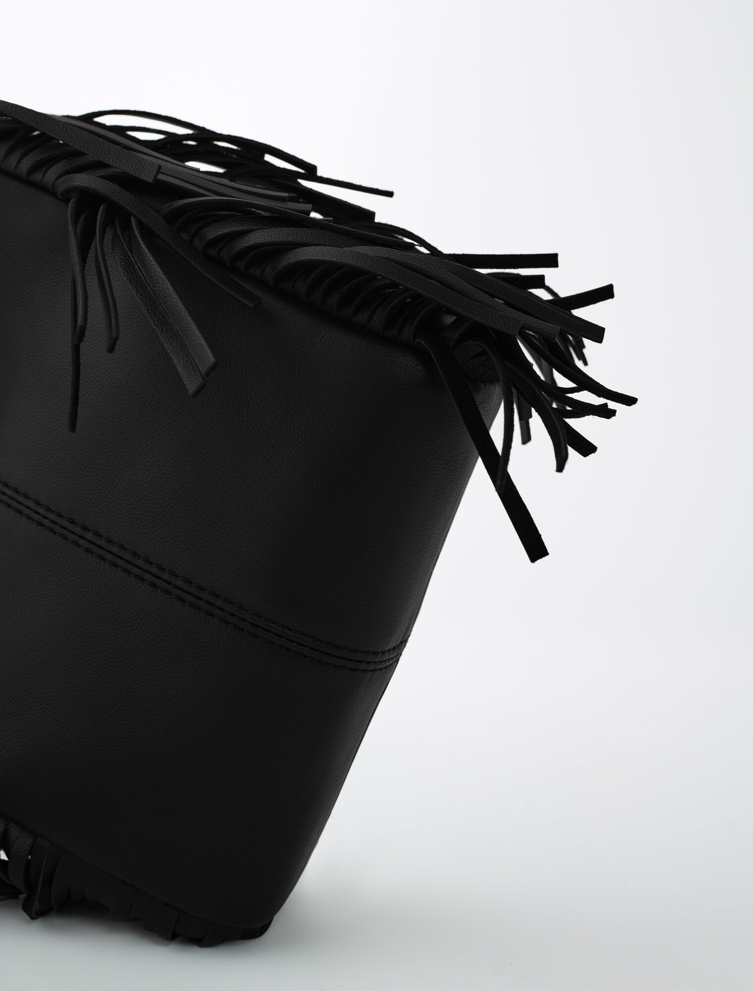 Sac M mini en cuir lisse