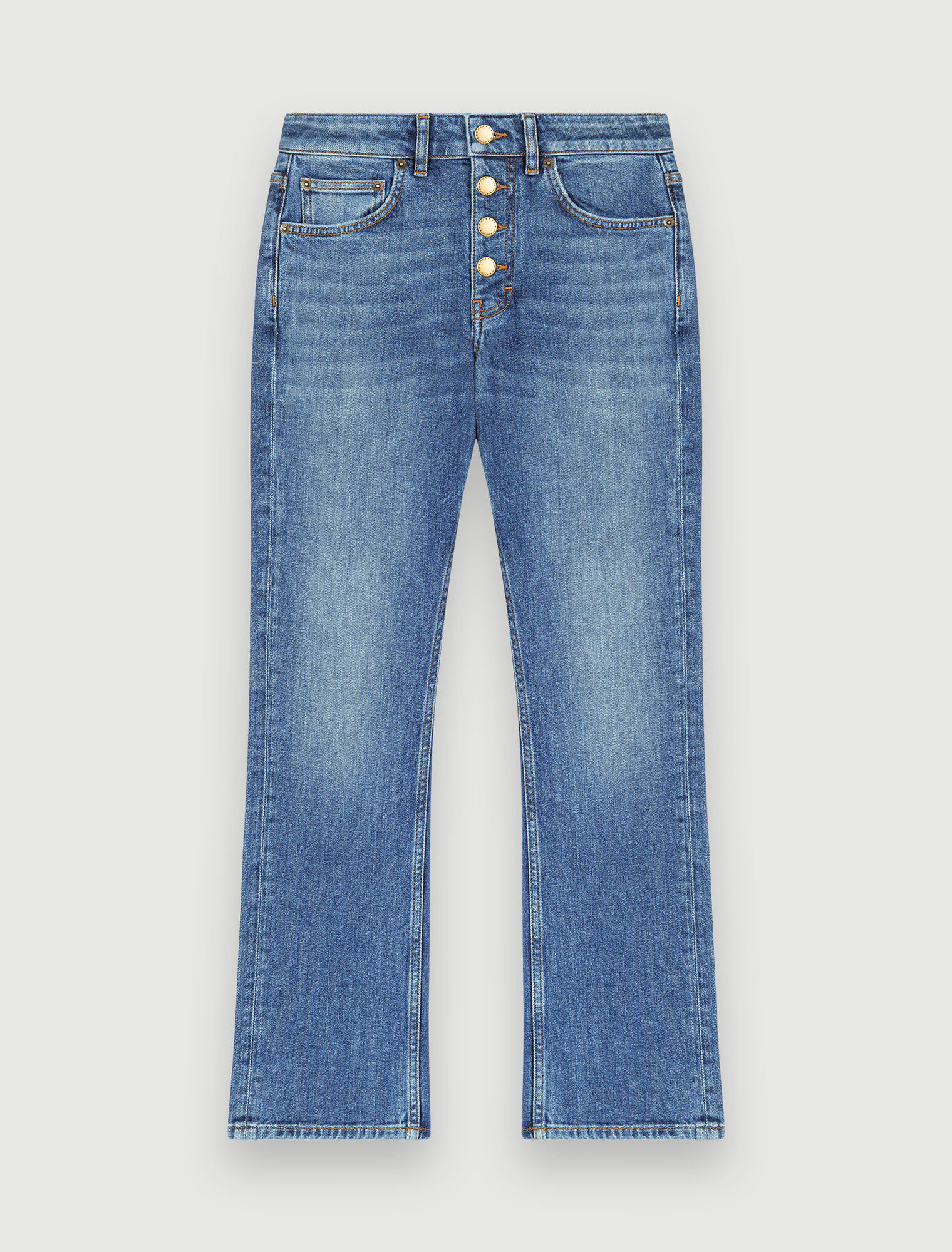 Jean droit en denim