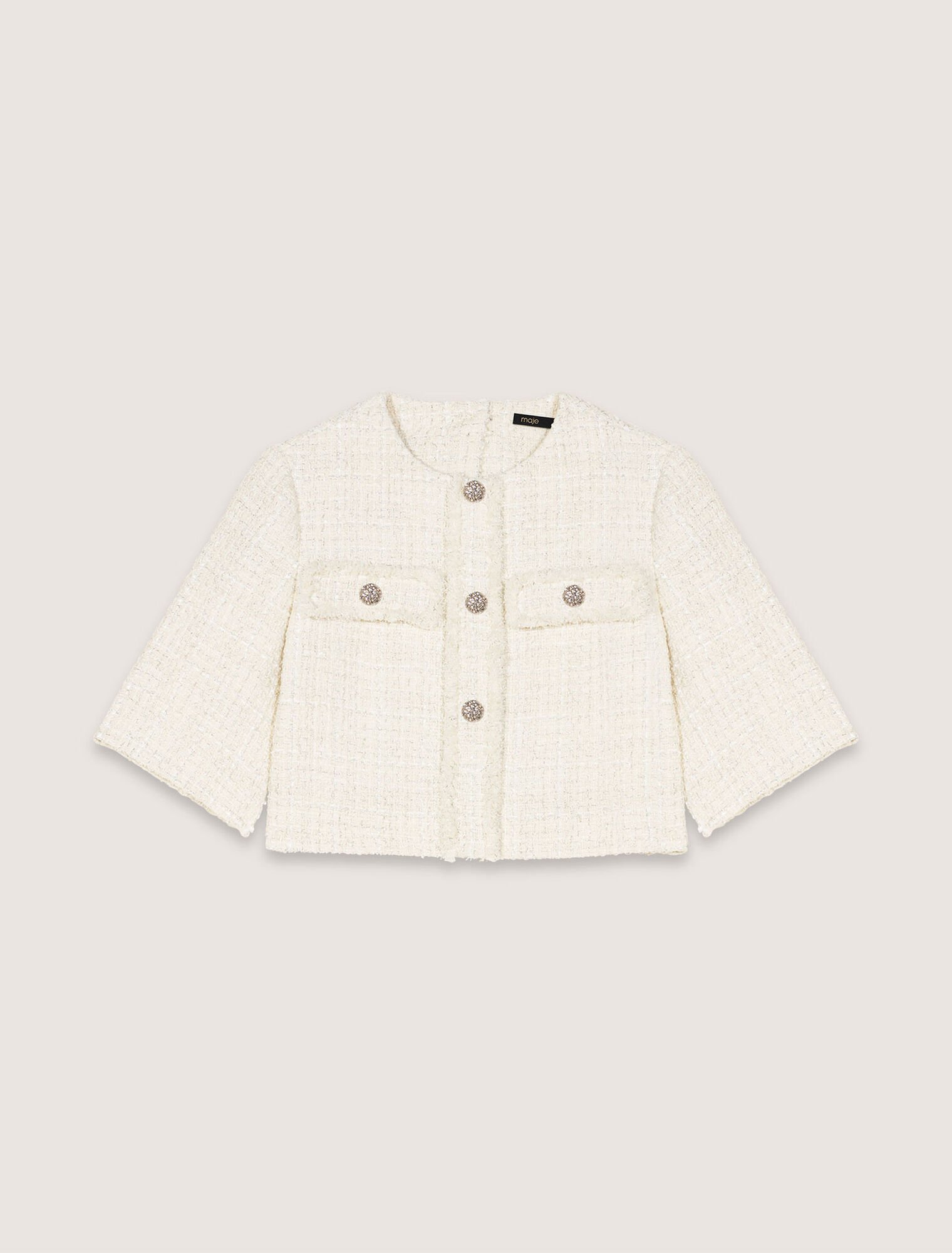 Tweed 2-in-1 short dress
