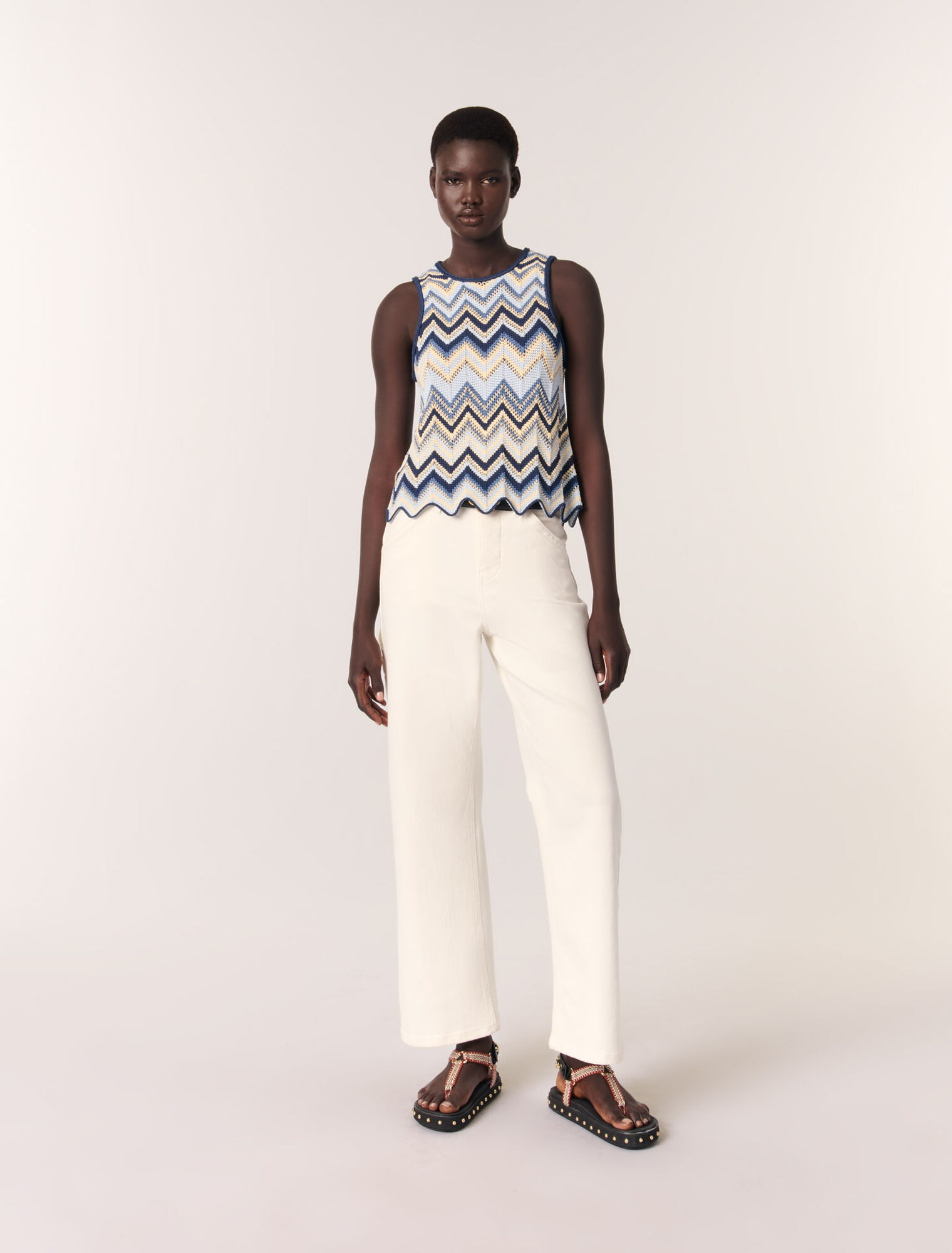 Top en crochet